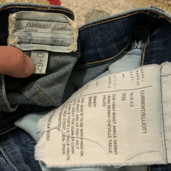 Current/Elliott The High Waist Ankle Skinny Jeans - Picture 6 of 11